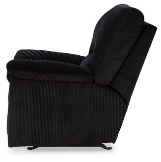 SimpleJoy Rocker Recliner Velvet Chenille