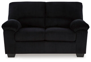 SimpleJoy Loveseat Velvet Chenille