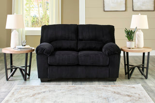 SimpleJoy Loveseat Velvet Chenille