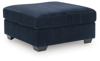 SimpleJoy Oversized Accent Ottoman Velvet Chenille