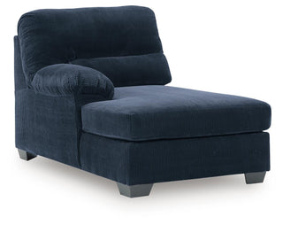 SimpleJoy LAF Corner Chaise Velvet Chenille