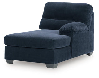 SimpleJoy RAF Corner Chaise Velvet Chenille