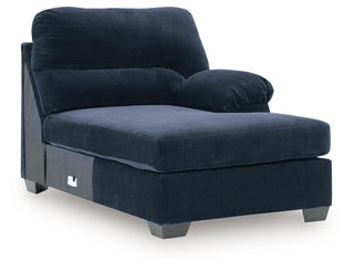 SimpleJoy RAF Corner Chaise Velvet Chenille