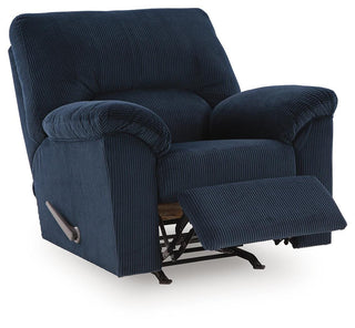 SimpleJoy Rocker Recliner Velvet Chenille