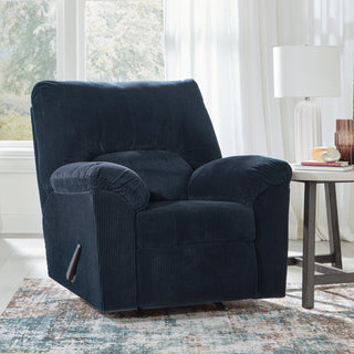 SimpleJoy Rocker Recliner Velvet Chenille