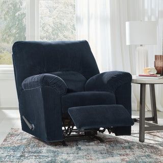 SimpleJoy Rocker Recliner Velvet Chenille