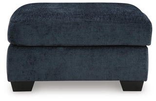 Aviemore Oversized Accent Ottoman Chenille