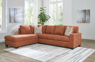 Aviemore 2-Piece Sectional with Chaise Chenille