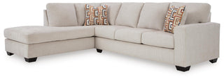 Aviemore 2-Piece Sectional with Chaise Chenille