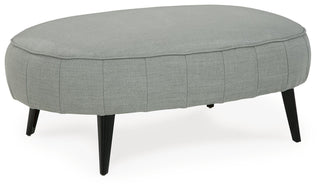 Hollyann Oversized Accent Ottoman Chenille