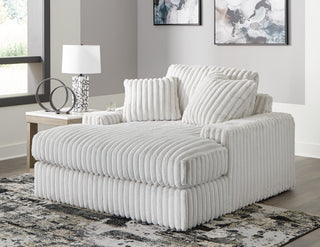 Stupendous 4-Piece Sectional, Oversized Chaise and Ottoman