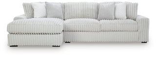 Stupendous 2-Piece Sectional with Chaise Velvet