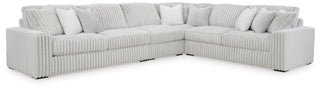 Stupendous 4-Piece Sectional Velvet