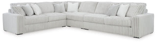 Stupendous 4-Piece Sectional Velvet