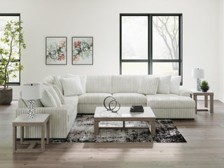 Stupendous 5-Piece Sectional with Chaise Velvet