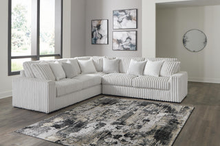 Stupendous 3-Piece Sectional Velvet