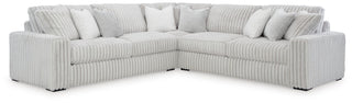 Stupendous 3-Piece Sectional Velvet