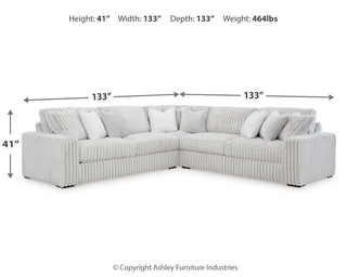 Stupendous 3-Piece Sectional Velvet