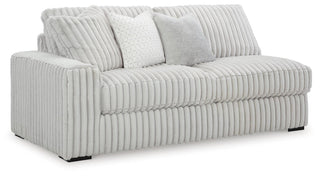 Stupendous 4-Piece Sectional, Oversized Chaise and Ottoman