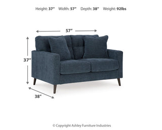 Bixler Loveseat Chenille