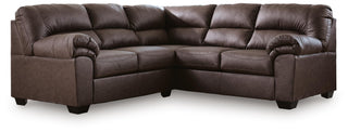 WillowBend 2-Piece Sectional Faux Leather - Right Arm Facing