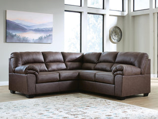 WillowBend 2-Piece Sectional Faux Leather