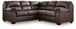 WillowBend 2-Piece Sectional Faux Leather - Left Arm Facing