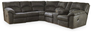 Tambo 2-Piece Reclining Sectional Faux Leather