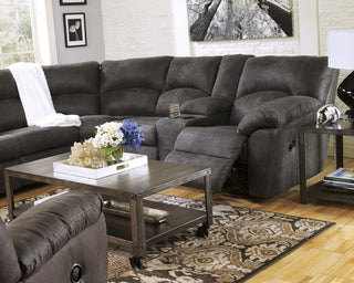 Tambo 2-Piece Reclining Sectional Faux Leather