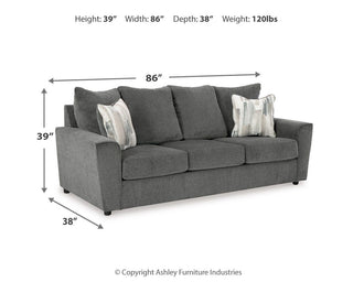 Stairatt Sofa Chenille