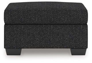 Jasmine Peaks Ottoman Chenille