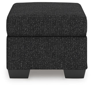 Jasmine Peaks Ottoman Chenille