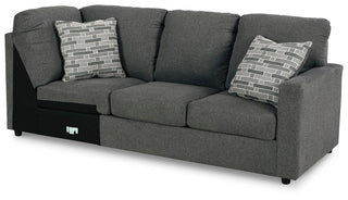 Edenfield RAF Sofa w/Corner Wedge Chenille