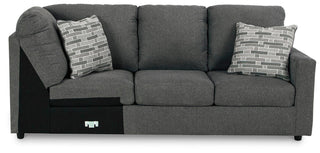 Edenfield RAF Sofa w/Corner Wedge Chenille