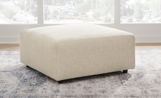 Edenfield Oversized Accent Ottoman Chenille