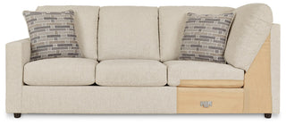 Edenfield LAF Sofa w/Corner Wedge Chenille