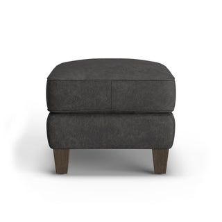Finley Leather Ottoman