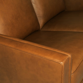 Finley Leather Power Inclining Sofa
