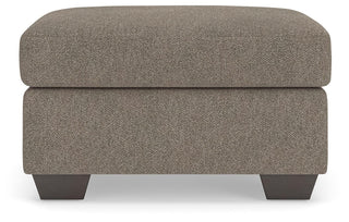 Triston-Peaks Ottoman Chenille
