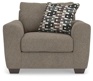 Triston-Peaks Chair and a Half Chenille