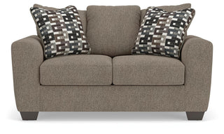 Triston-Peaks Loveseat Chenille
