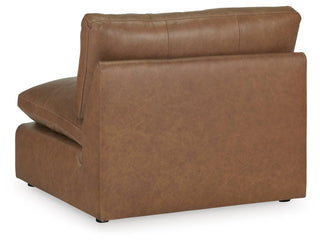 Emilia Armless Chair Leather