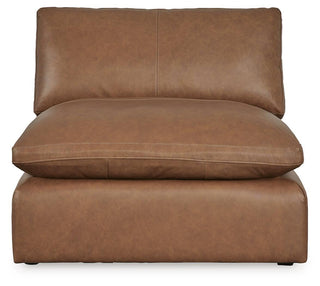 Emilia Armless Chair Leather