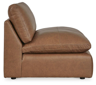 Emilia Armless Chair Leather