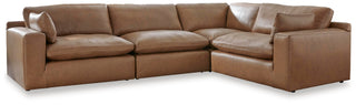Emilia 4-Piece Sectional Leather