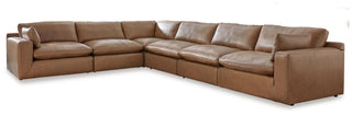 Emilia 6-Piece Sectional Leather