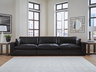 Emilia 3-Piece Sectional Sofa Leather
