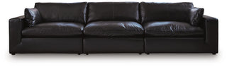 Emilia 3-Piece Sectional Sofa Leather