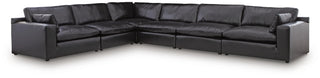 Emilia 6-Piece Sectional Leather