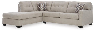 Mahoney 2-Piece Sectional with Chaise Chenille
